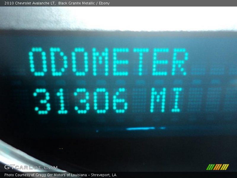 Black Granite Metallic / Ebony 2010 Chevrolet Avalanche LT