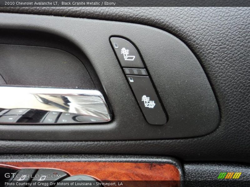 Black Granite Metallic / Ebony 2010 Chevrolet Avalanche LT