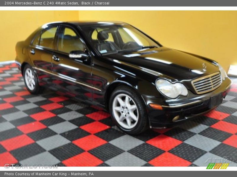 Black / Charcoal 2004 Mercedes-Benz C 240 4Matic Sedan