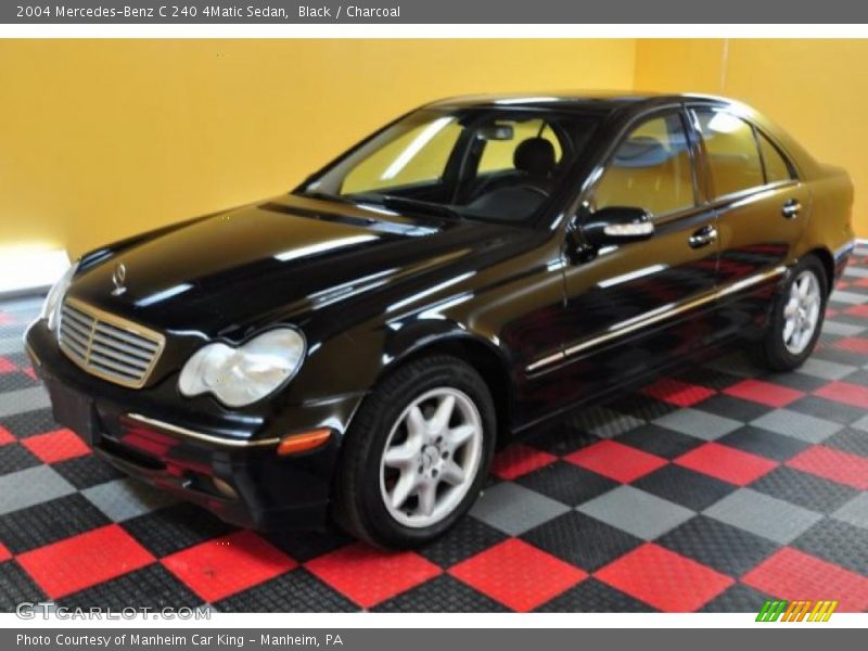 Black / Charcoal 2004 Mercedes-Benz C 240 4Matic Sedan