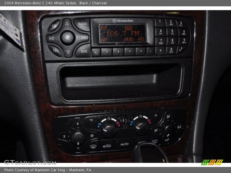 Black / Charcoal 2004 Mercedes-Benz C 240 4Matic Sedan