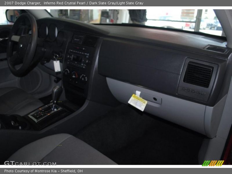 Inferno Red Crystal Pearl / Dark Slate Gray/Light Slate Gray 2007 Dodge Charger