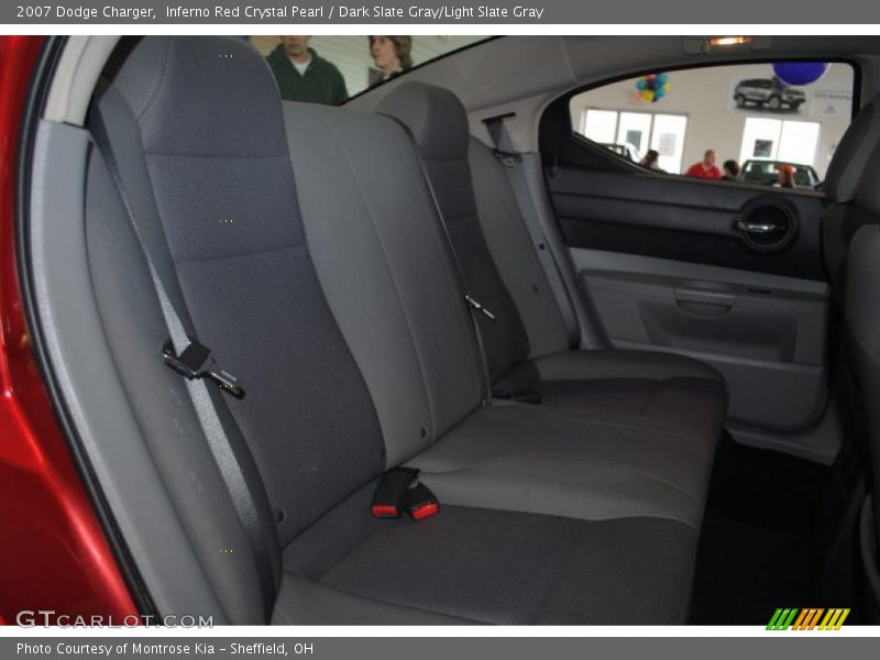 Inferno Red Crystal Pearl / Dark Slate Gray/Light Slate Gray 2007 Dodge Charger