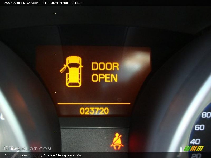 Billet Silver Metallic / Taupe 2007 Acura MDX Sport