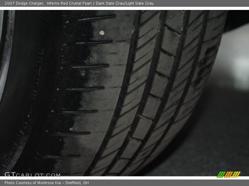 Inferno Red Crystal Pearl / Dark Slate Gray/Light Slate Gray 2007 Dodge Charger