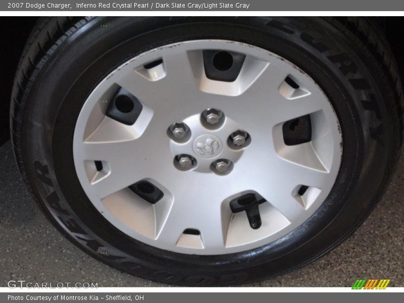 Inferno Red Crystal Pearl / Dark Slate Gray/Light Slate Gray 2007 Dodge Charger