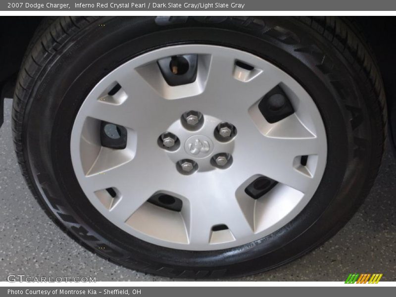 Inferno Red Crystal Pearl / Dark Slate Gray/Light Slate Gray 2007 Dodge Charger
