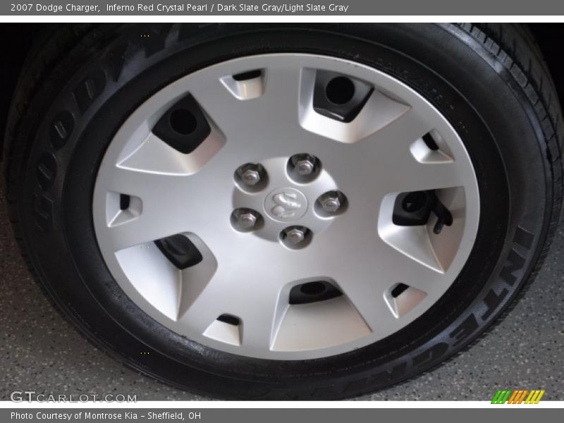 Inferno Red Crystal Pearl / Dark Slate Gray/Light Slate Gray 2007 Dodge Charger