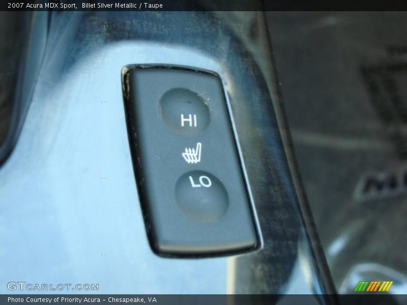 Billet Silver Metallic / Taupe 2007 Acura MDX Sport
