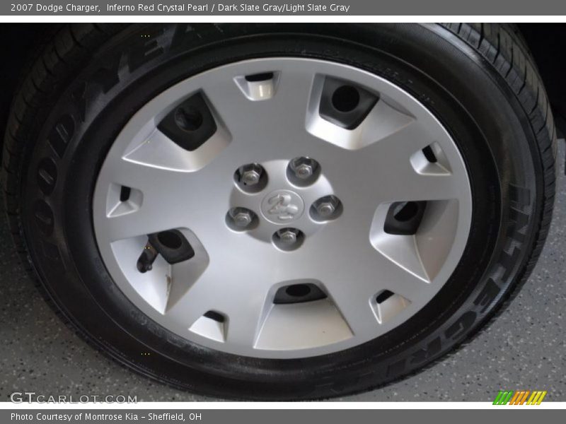 Inferno Red Crystal Pearl / Dark Slate Gray/Light Slate Gray 2007 Dodge Charger