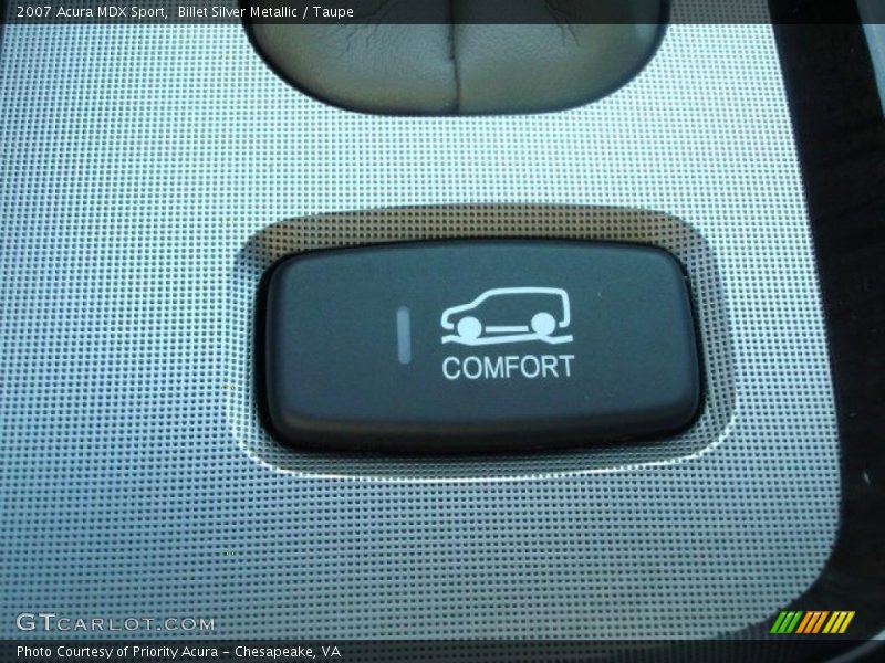 Billet Silver Metallic / Taupe 2007 Acura MDX Sport