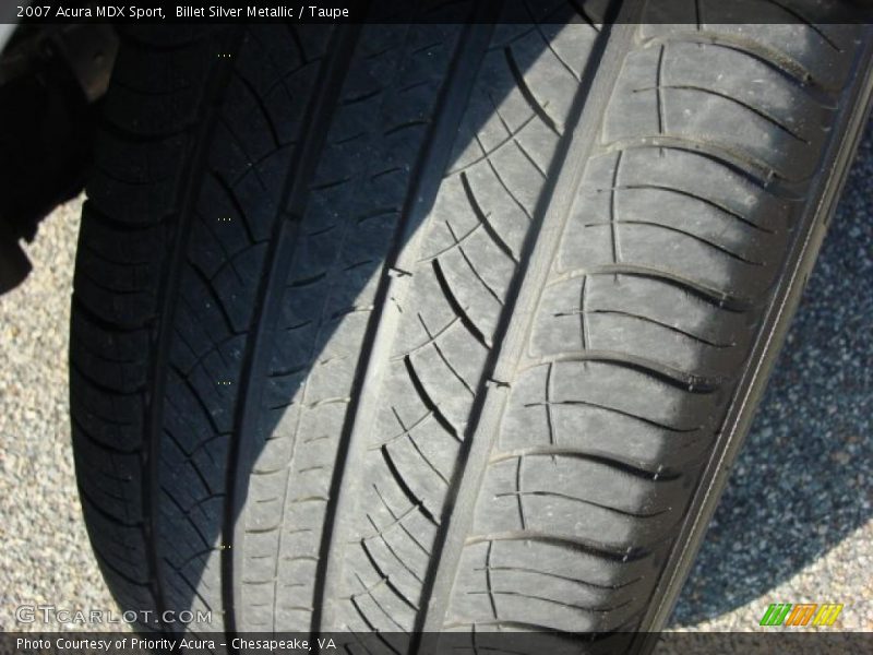 Billet Silver Metallic / Taupe 2007 Acura MDX Sport