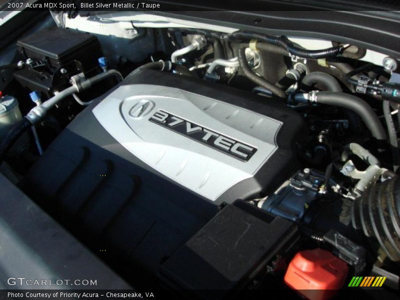 Billet Silver Metallic / Taupe 2007 Acura MDX Sport
