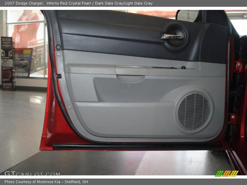 Inferno Red Crystal Pearl / Dark Slate Gray/Light Slate Gray 2007 Dodge Charger