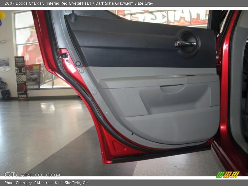 Inferno Red Crystal Pearl / Dark Slate Gray/Light Slate Gray 2007 Dodge Charger