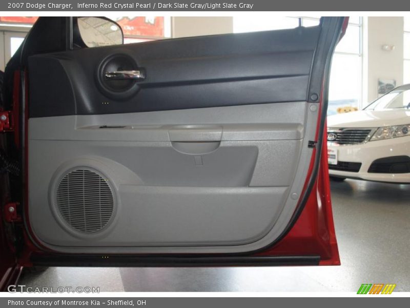 Inferno Red Crystal Pearl / Dark Slate Gray/Light Slate Gray 2007 Dodge Charger