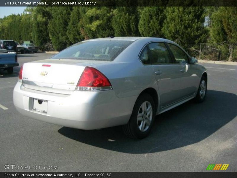 Silver Ice Metallic / Ebony 2010 Chevrolet Impala LS