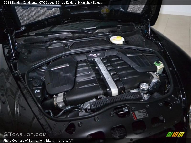  2011 Continental GTC Speed 80-11 Edition Engine - 6.0 Liter Twin-Turbocharged DOHC 48-Valve VVT W12