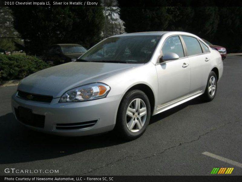 Silver Ice Metallic / Ebony 2010 Chevrolet Impala LS