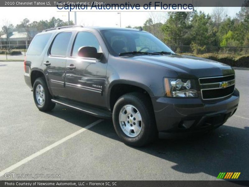 Taupe Gray Metallic / Ebony 2010 Chevrolet Tahoe LS