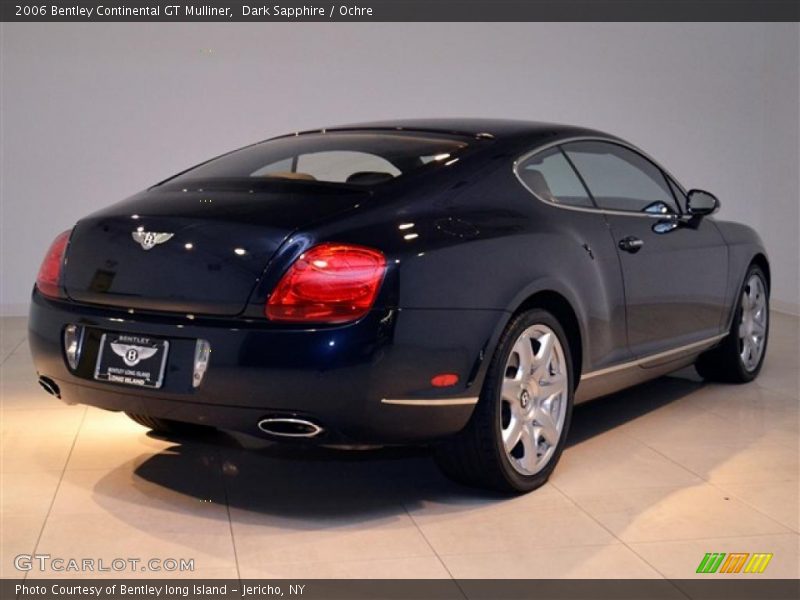 Dark Sapphire / Ochre 2006 Bentley Continental GT Mulliner