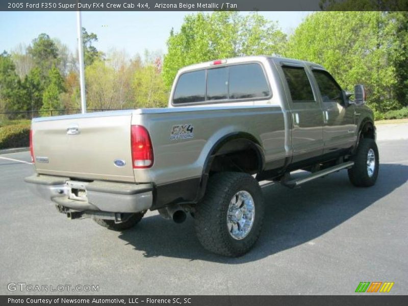 Arizona Beige Metallic / Tan 2005 Ford F350 Super Duty FX4 Crew Cab 4x4