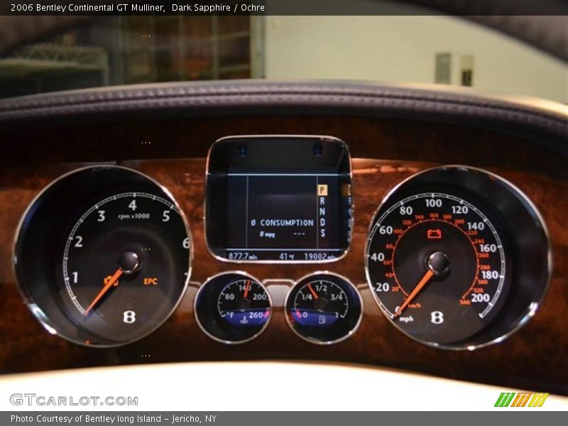  2006 Continental GT Mulliner Mulliner Gauges