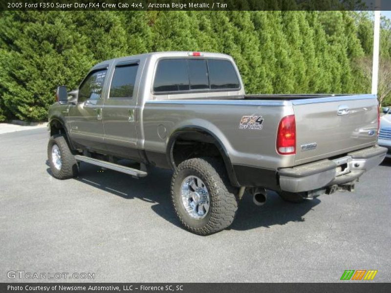 Arizona Beige Metallic / Tan 2005 Ford F350 Super Duty FX4 Crew Cab 4x4