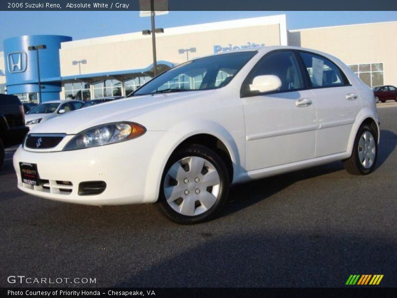 Absolute White / Gray 2006 Suzuki Reno