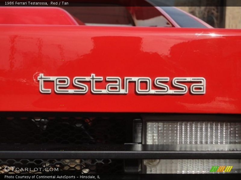  1986 Testarossa  Logo