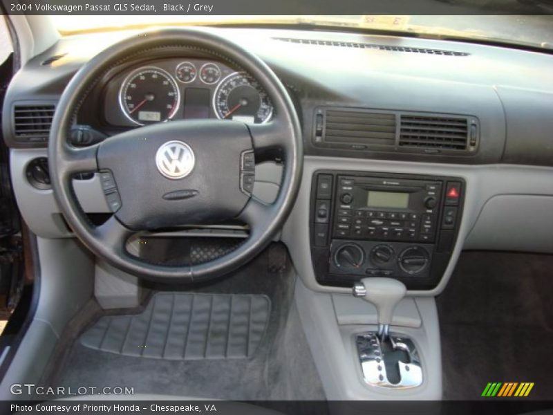 Black / Grey 2004 Volkswagen Passat GLS Sedan