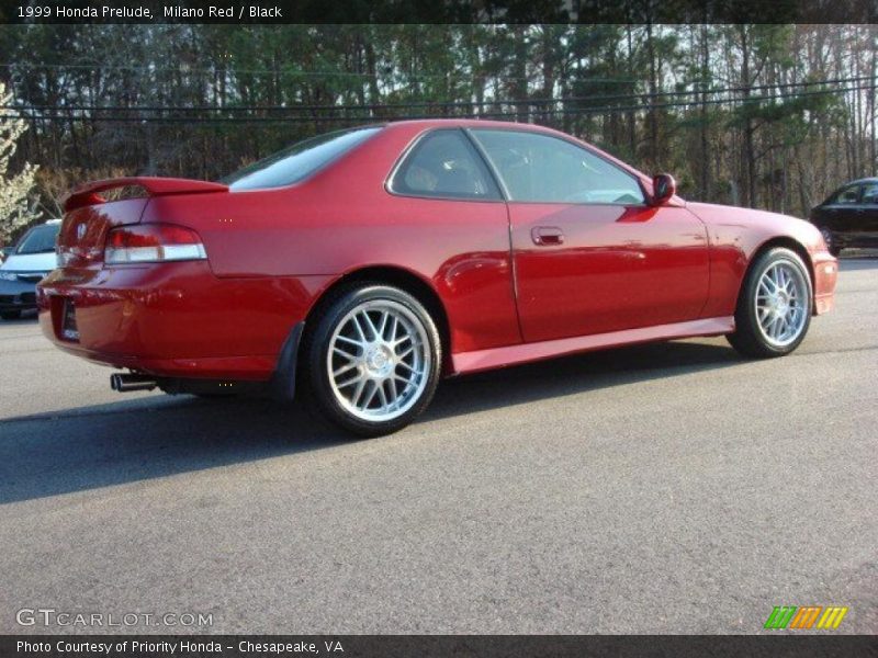 Milano Red / Black 1999 Honda Prelude