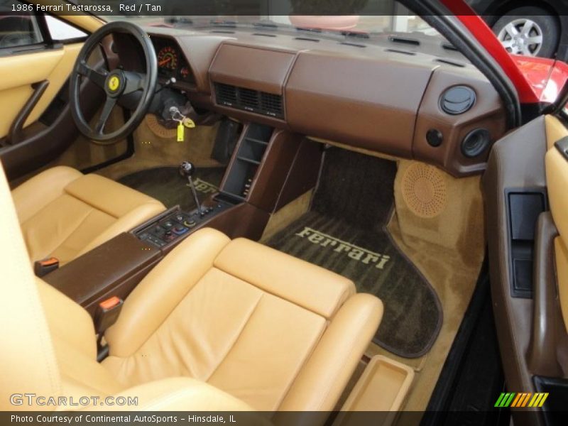 Dashboard of 1986 Testarossa 