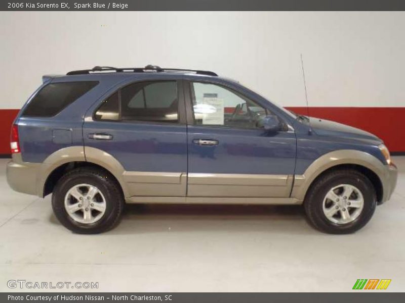 Spark Blue / Beige 2006 Kia Sorento EX