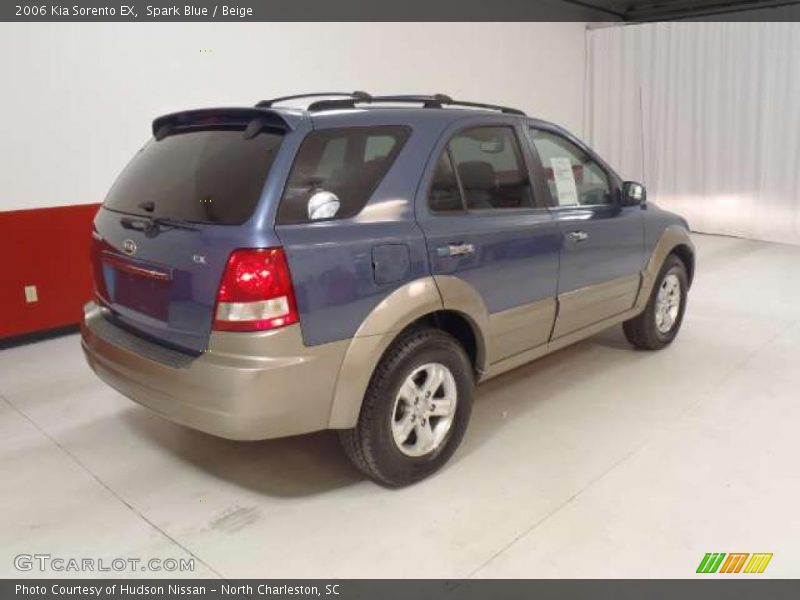 Spark Blue / Beige 2006 Kia Sorento EX
