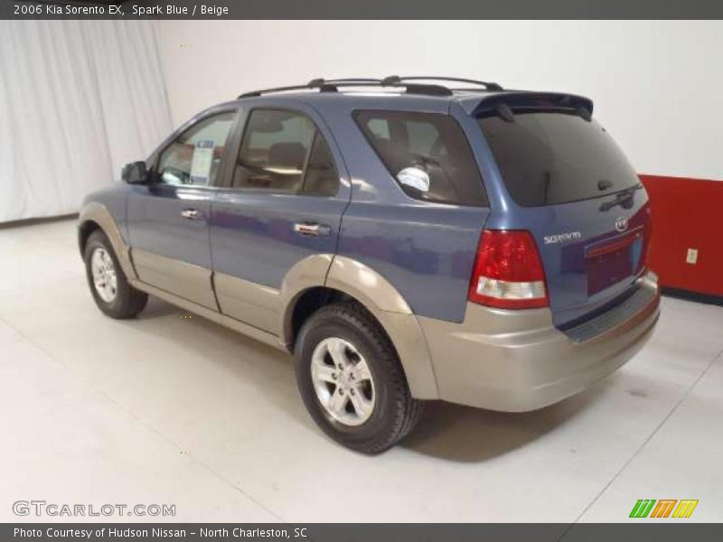 Spark Blue / Beige 2006 Kia Sorento EX
