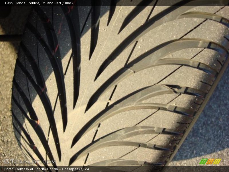 Milano Red / Black 1999 Honda Prelude