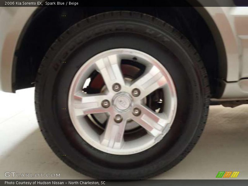 Spark Blue / Beige 2006 Kia Sorento EX