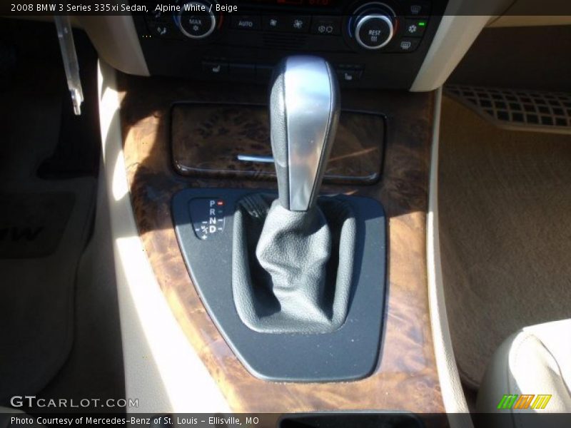 Alpine White / Beige 2008 BMW 3 Series 335xi Sedan