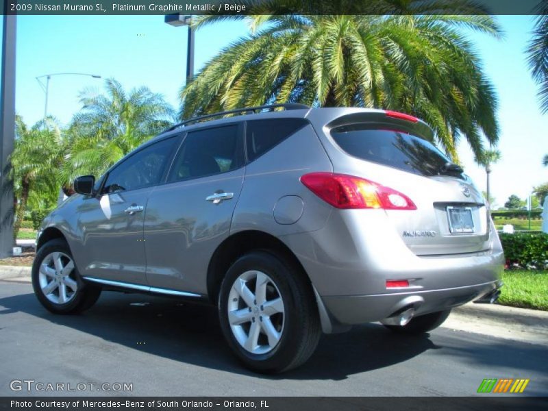  2009 Murano SL Platinum Graphite Metallic