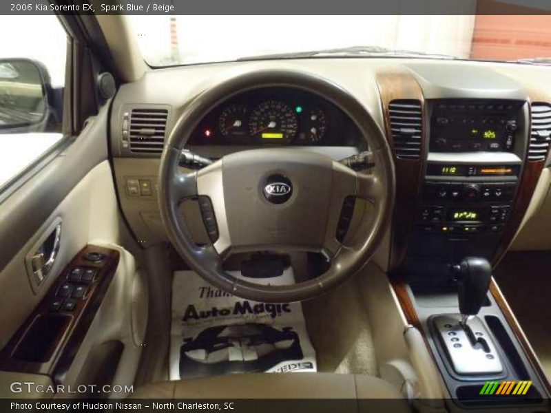 Spark Blue / Beige 2006 Kia Sorento EX