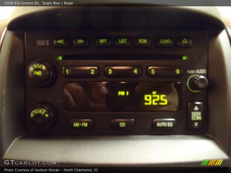 Spark Blue / Beige 2006 Kia Sorento EX