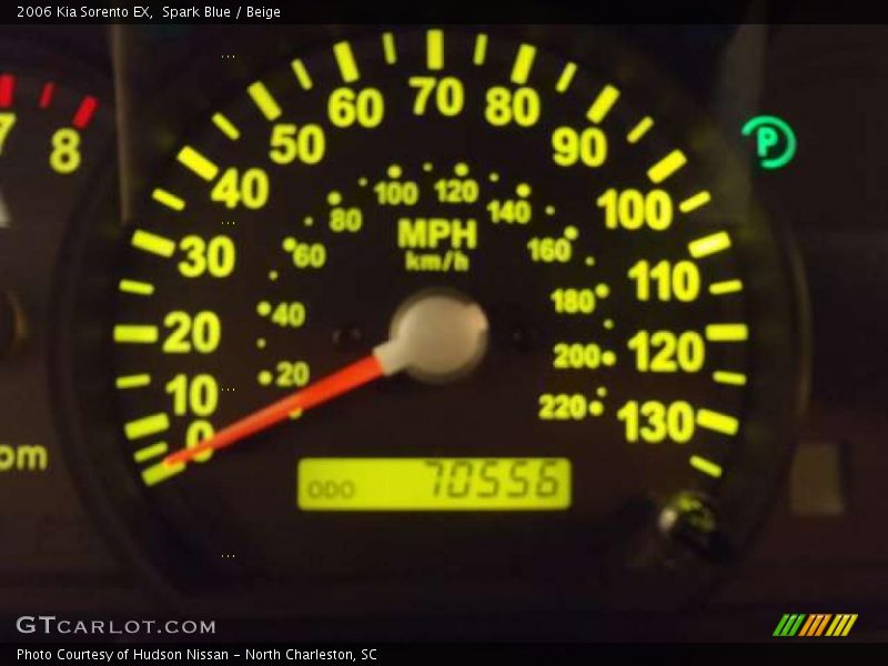 Spark Blue / Beige 2006 Kia Sorento EX
