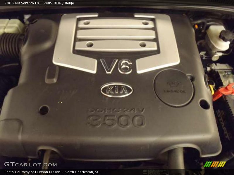 Spark Blue / Beige 2006 Kia Sorento EX