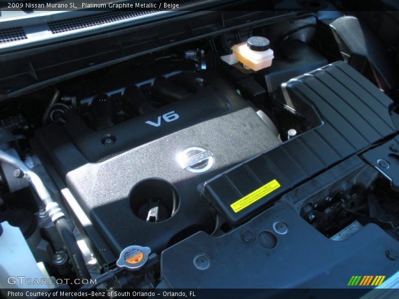 Platinum Graphite Metallic / Beige 2009 Nissan Murano SL