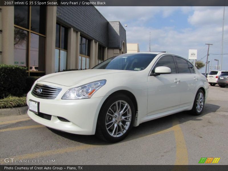 Front 3/4 View of 2007 G 35 S Sport Sedan