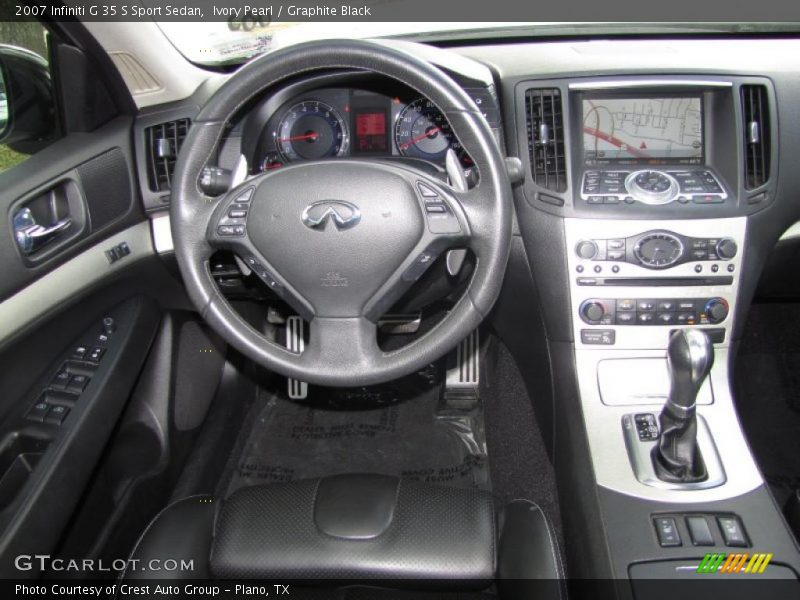 Controls of 2007 G 35 S Sport Sedan
