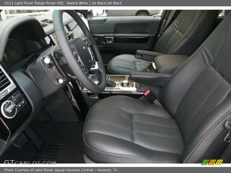 Alaska White / Jet Black/Jet Black 2011 Land Rover Range Rover HSE