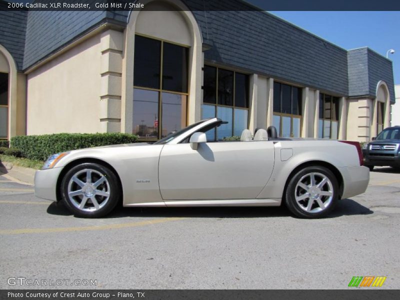 Gold Mist / Shale 2006 Cadillac XLR Roadster