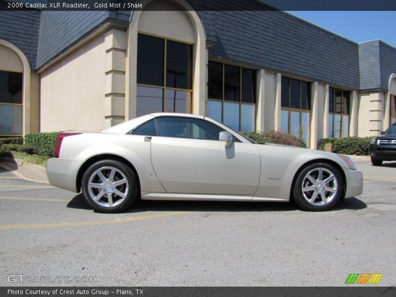 Gold Mist / Shale 2006 Cadillac XLR Roadster